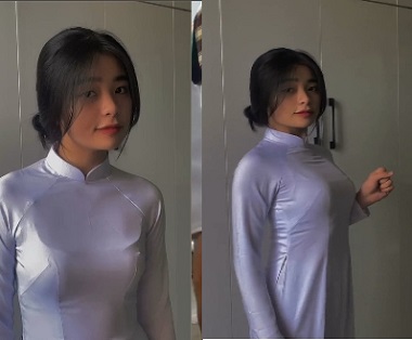 Ngentot Cewek Ao Dai yang Suka Menonjolkan Payudaranya