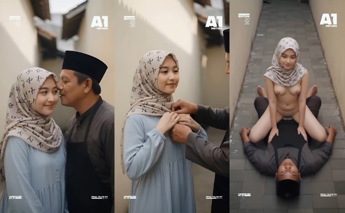 Gadis Melayu Cantik Berhijab Tak Punya Uang, Mau Seks Gratis Aja Sudah Cukup